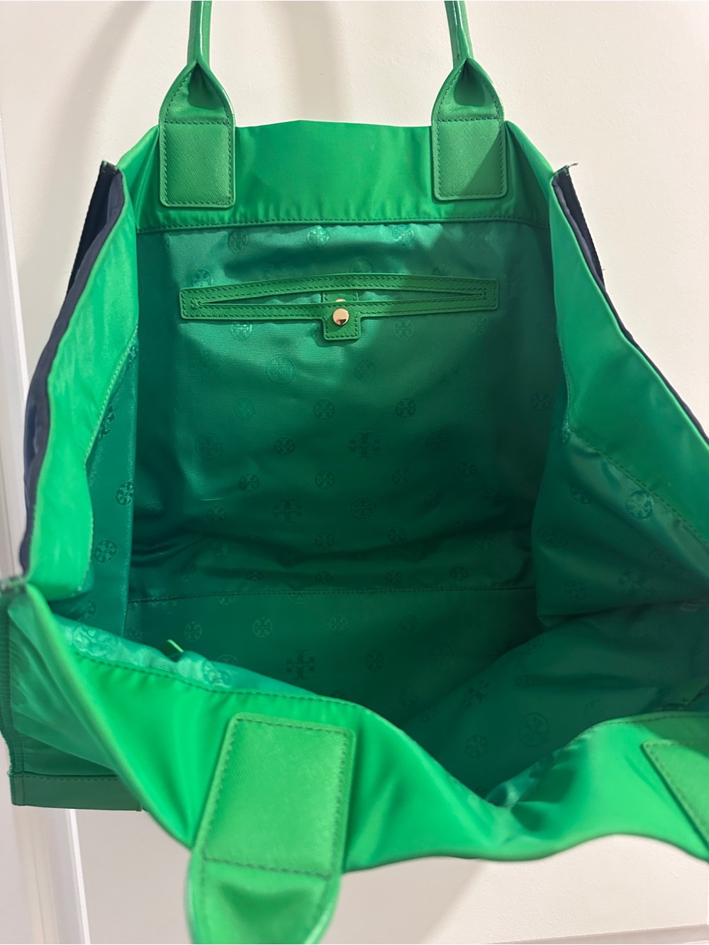 Tory Burch Ella Colorblock Nylon Tote - Picture 3 of 4